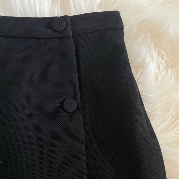 Reiss Ricky side button black skirt - Picture 5 of 5